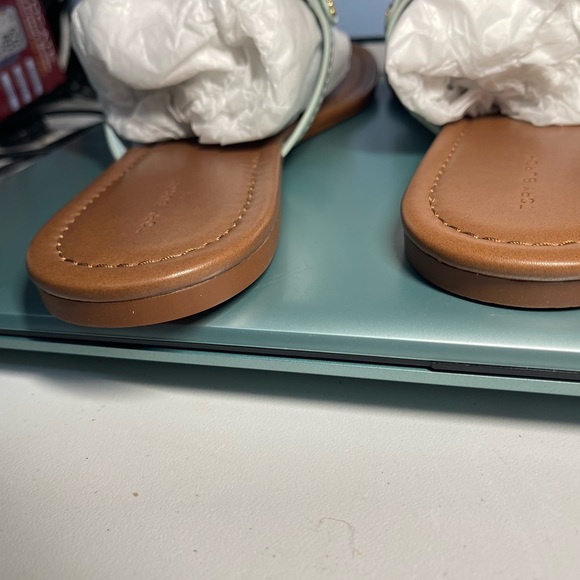 Tory Burch Red and Tan Sandals - Picture 5 of 5